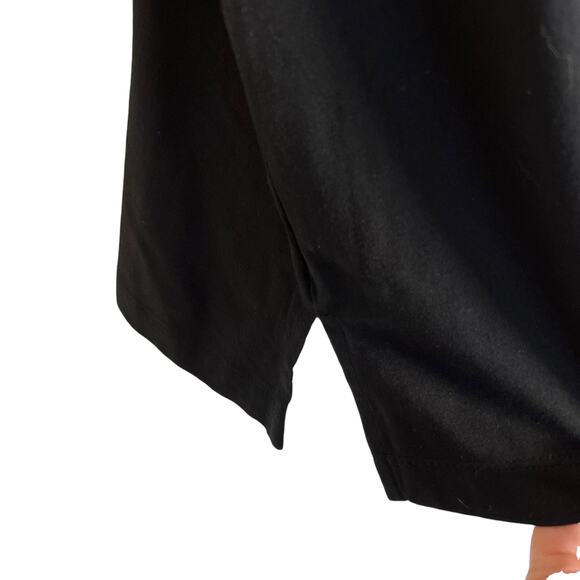 J Jill Luxe Supima Relaxed Tee in Black Women's 2X - Picture 4 of 7